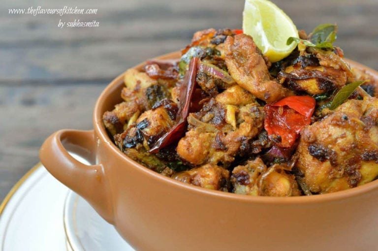 Andhra style chicken fry