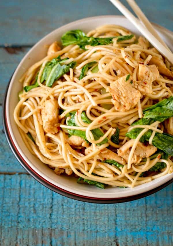 Chinese five spice chicken/tofu noodles Recipe | The Flavours of Kitchen