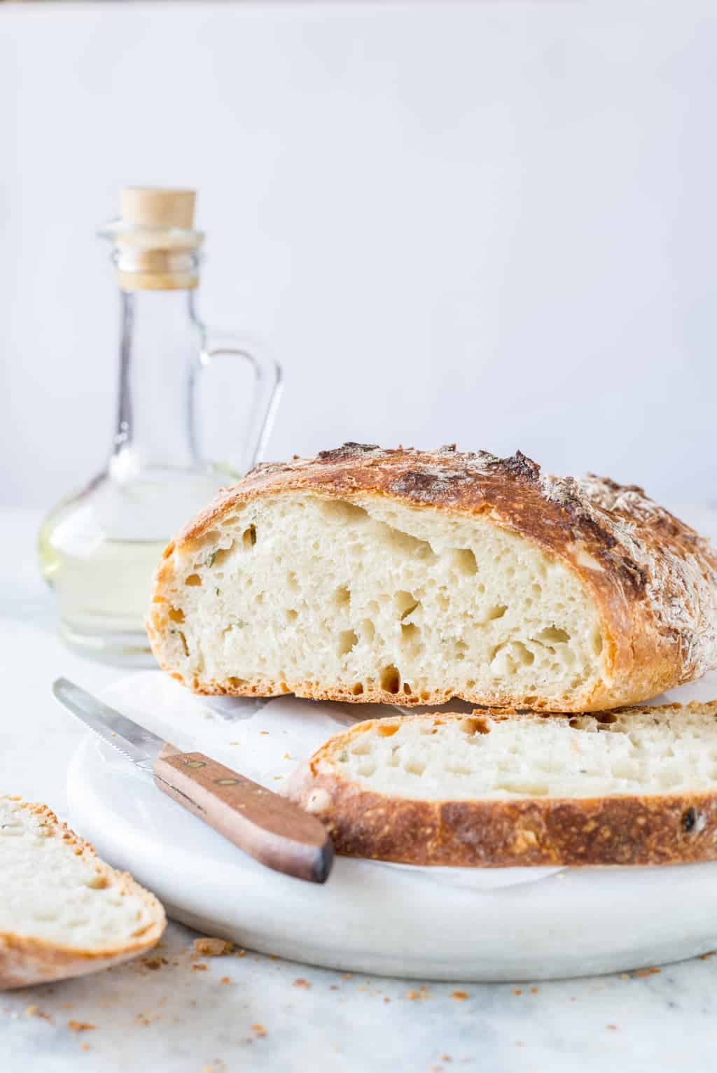 No Knead Large Dutch Oven Bread - Don't Sweat The Recipe