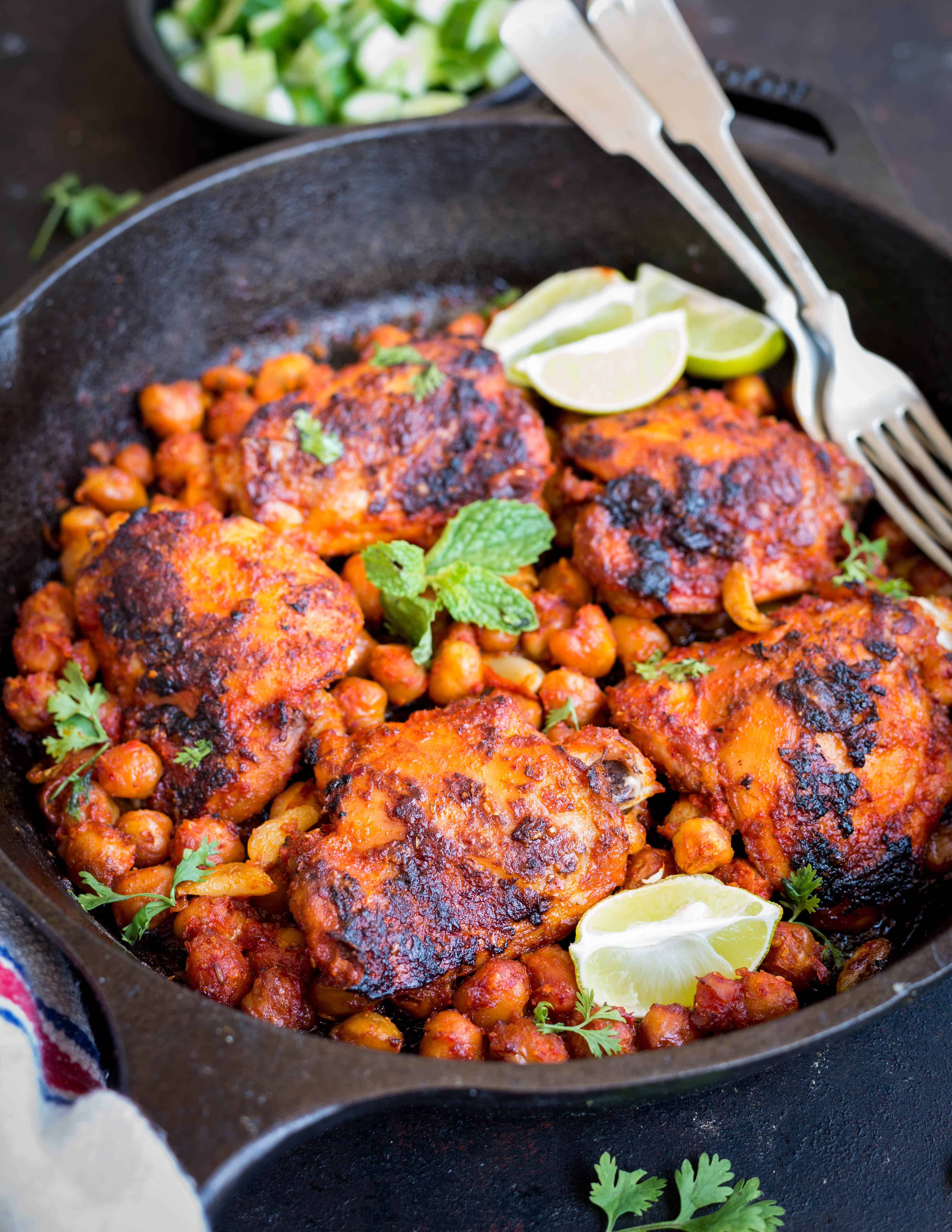 Roasted Harissa Chicken 