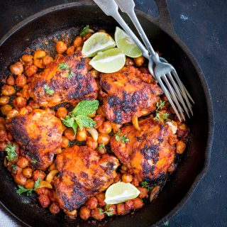 Roasted Harissa Chicken