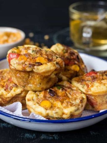 Recipe for Mexican Egg Muffins
