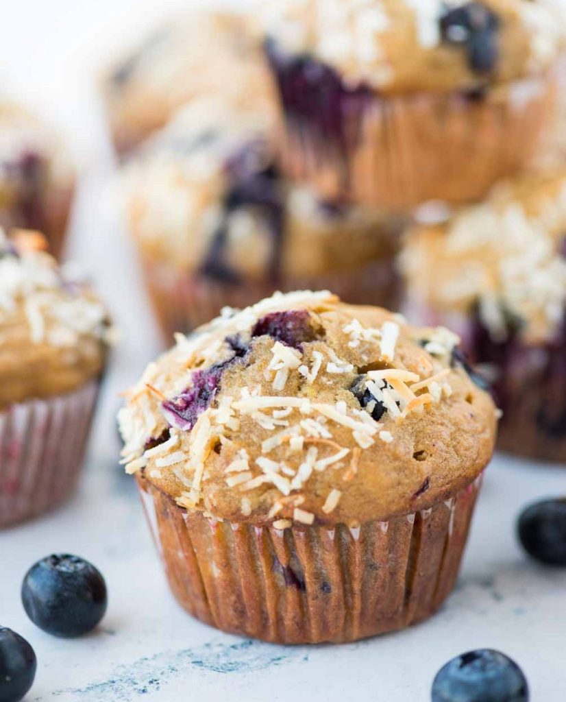 Blueberry Banana Muffin | The Flavours of Kitchen