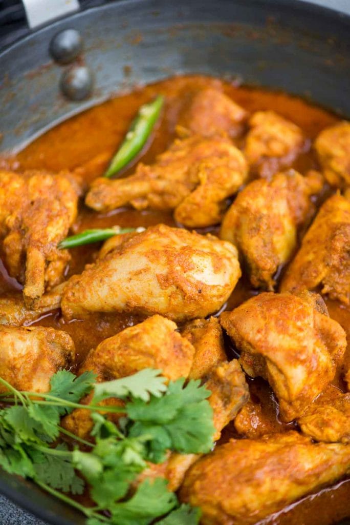 ZeroOil Chicken Curry Recipe The Flavours of Kitchen