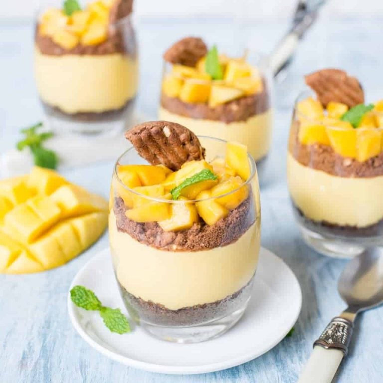 No Bake Mango CheeseCake