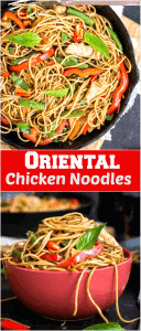 Oriental Chicken Noodles