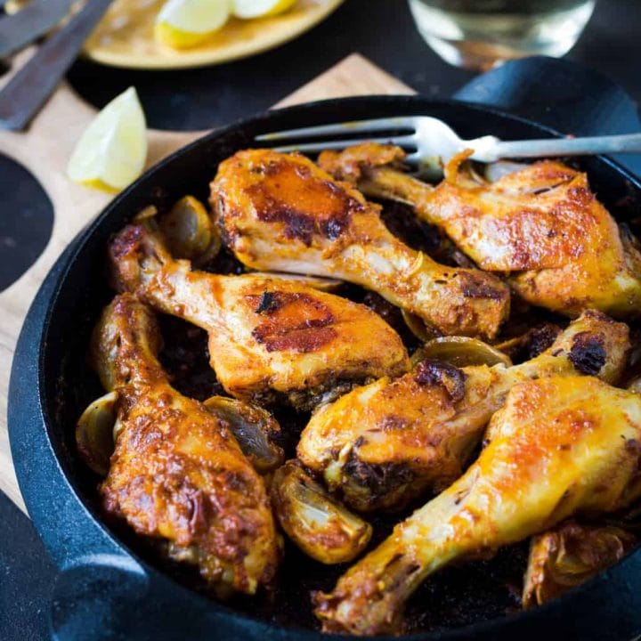 Curried Mayonnaise Chicken Drumsticks Recipe The Flavours of Kitchen