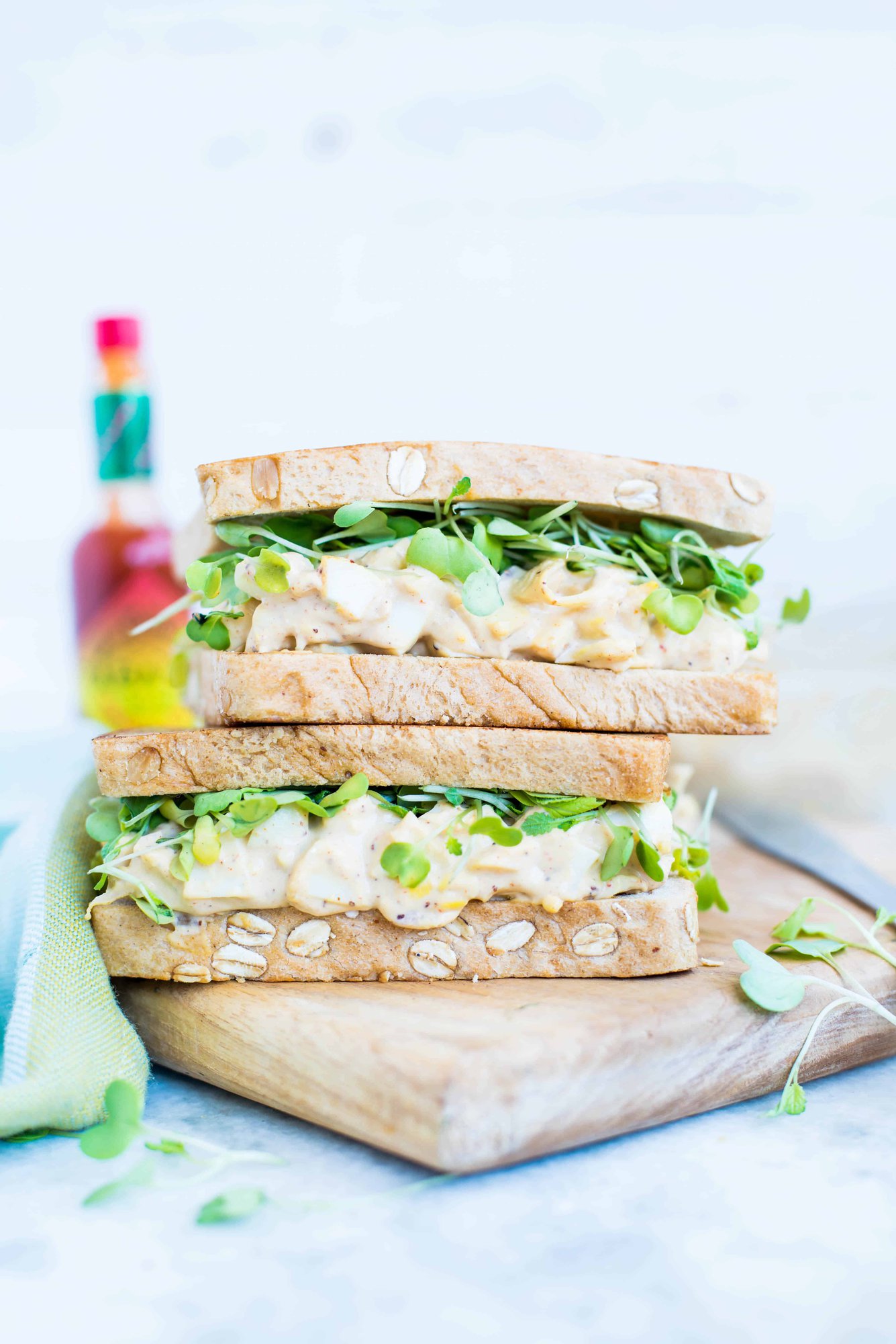 Chipotle Egg Salad Sandwich The Flavours Of Kitchen