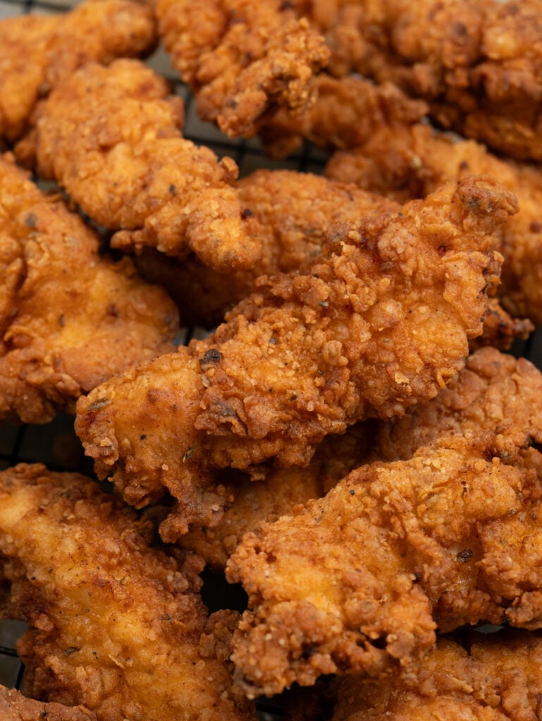 Crispy Fried Chicken Tenders - The flavours of kitchen