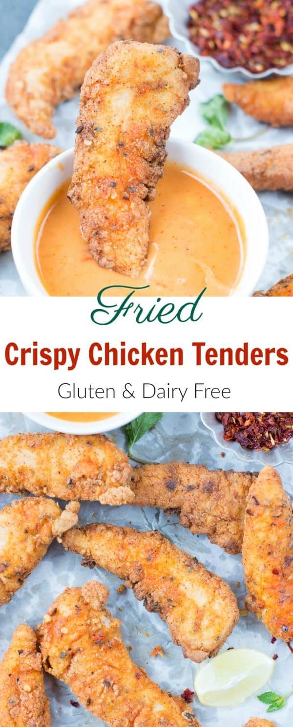 Crispy Fried Chicken Tenders - The flavours of kitchen