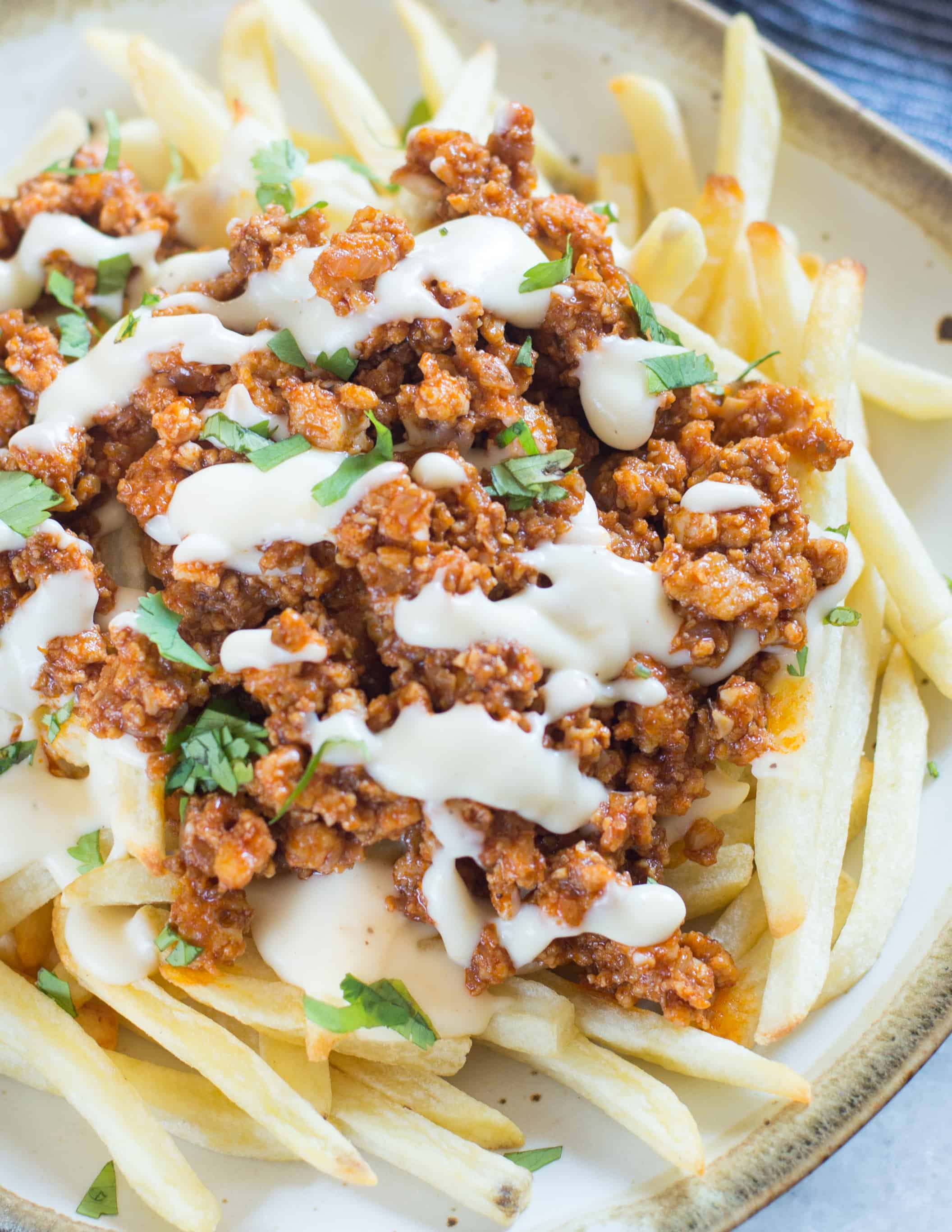 Loaded Mexican French Fries The Flavours Of Kitchen   Loaded Mexican Chicken French Fries 4 