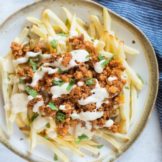 Loaded Mexican Chicken French Fries