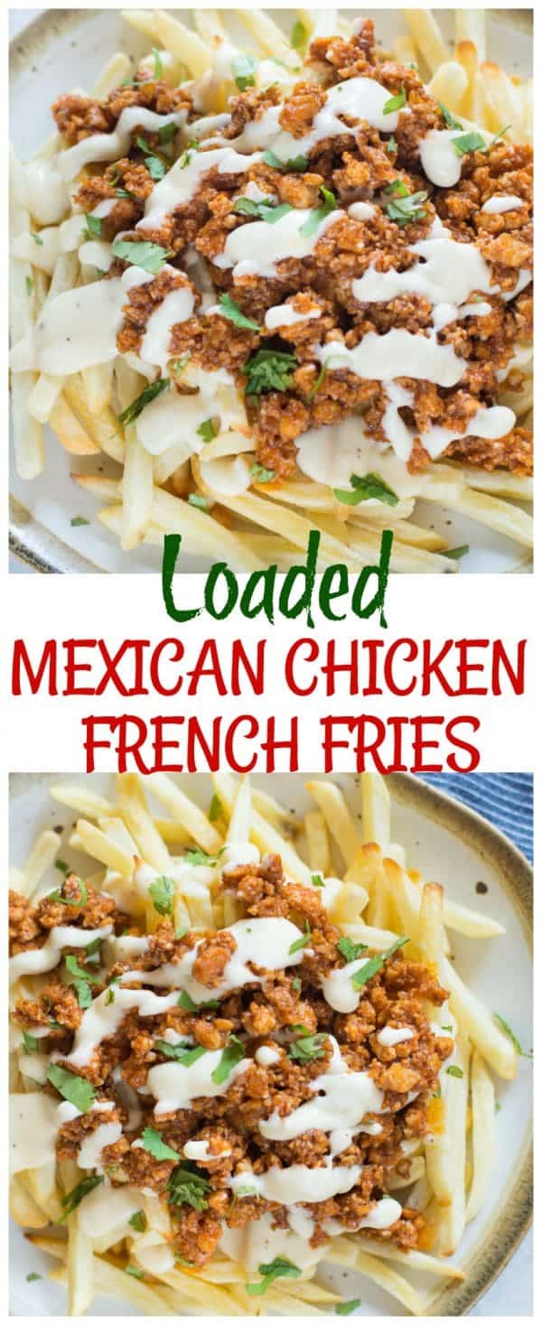 Loaded Mexican French Fries - The flavours of kitchen