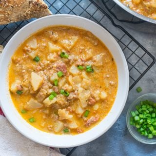 Crock Pot Potato Soup (Cheesy & Delicious) - Savory With Soul