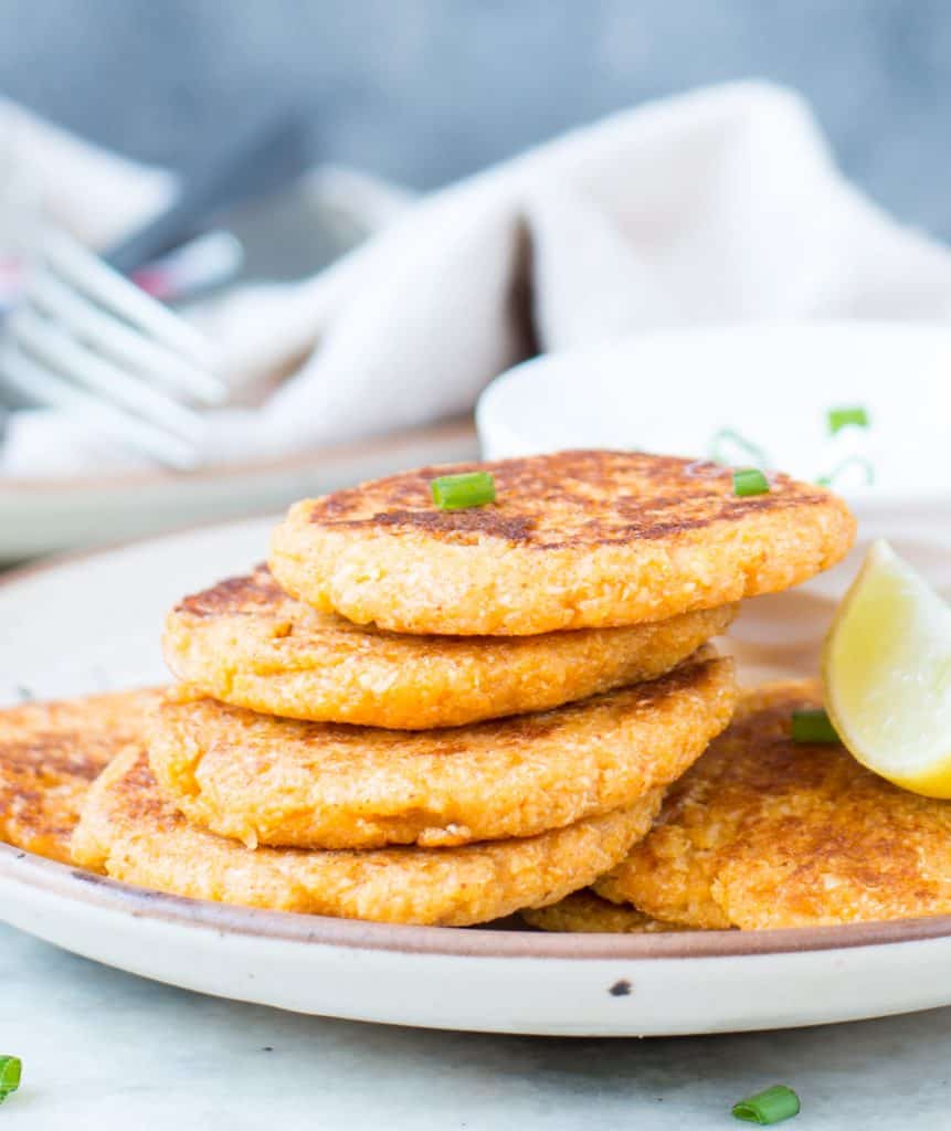 Parmesan Cauliflower Fritters