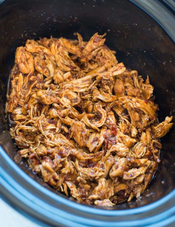 Slow Cooker Honey Chipotle Chicken Taco