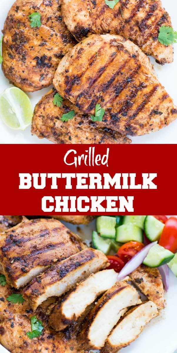 Grilled Chicken With Buttermilk Marinade