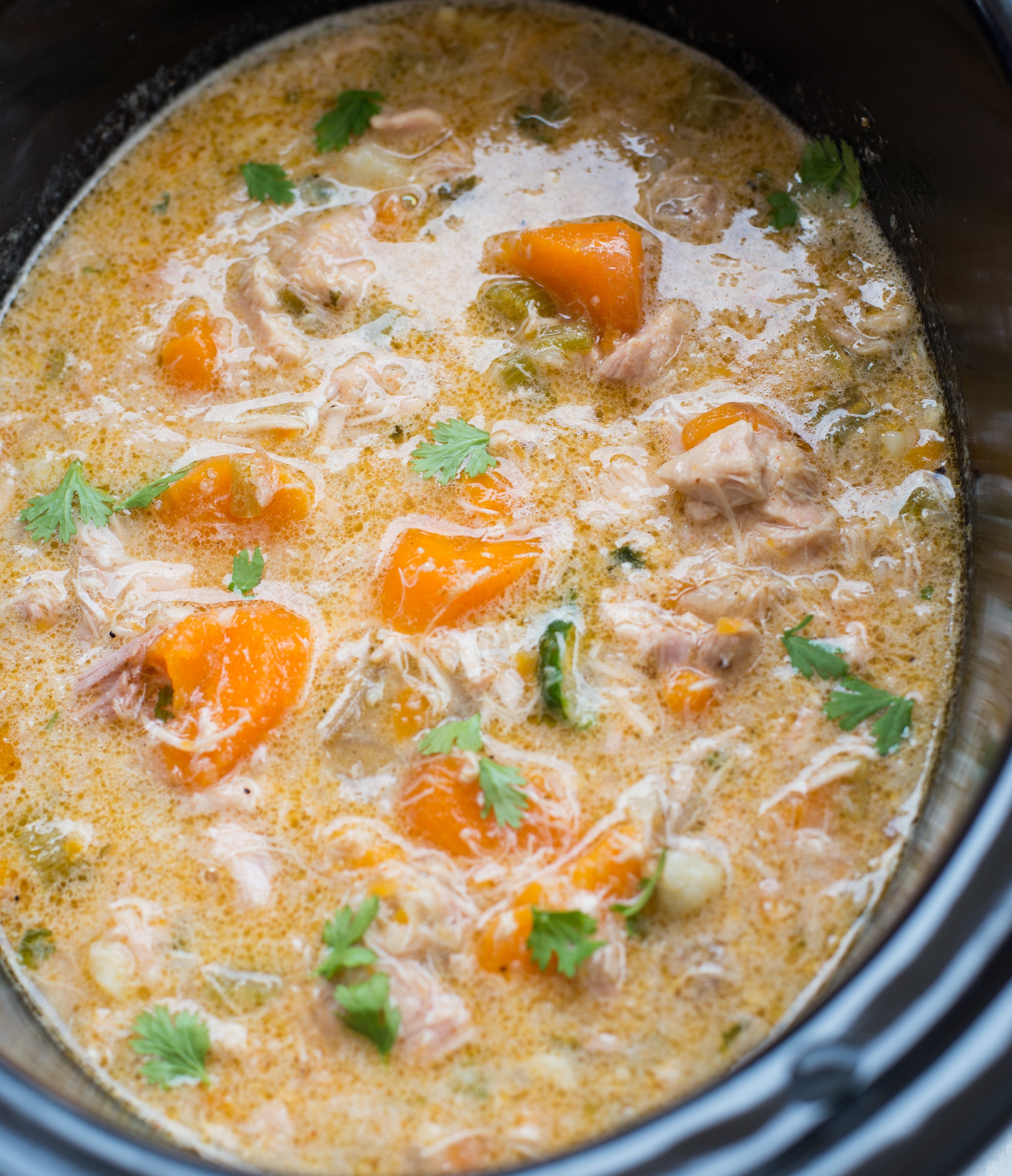 SLOW COOKER CHICKEN STEW - The flavours of kitchen