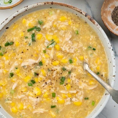 Chinese SweetCorn Chicken Soup