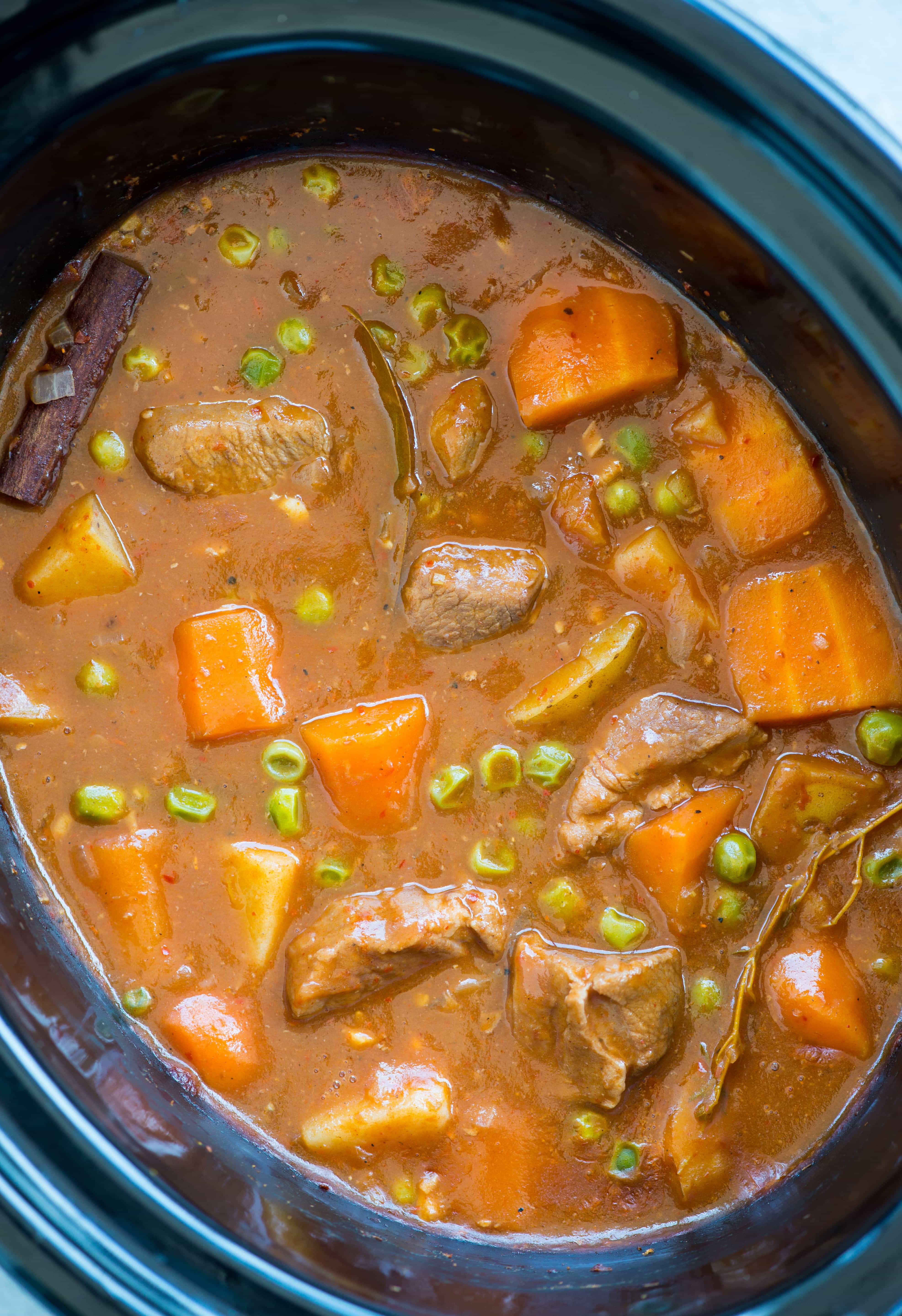 Best Slow Cooker Lamb Stew Recipe Video The Flavours Of Kitchen