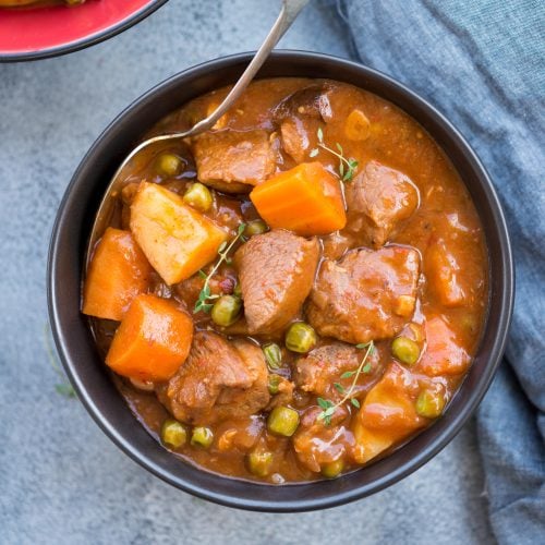 Best Slow Cooker Lamb Stew Recipe [video] - The Flavours Of Kitchen