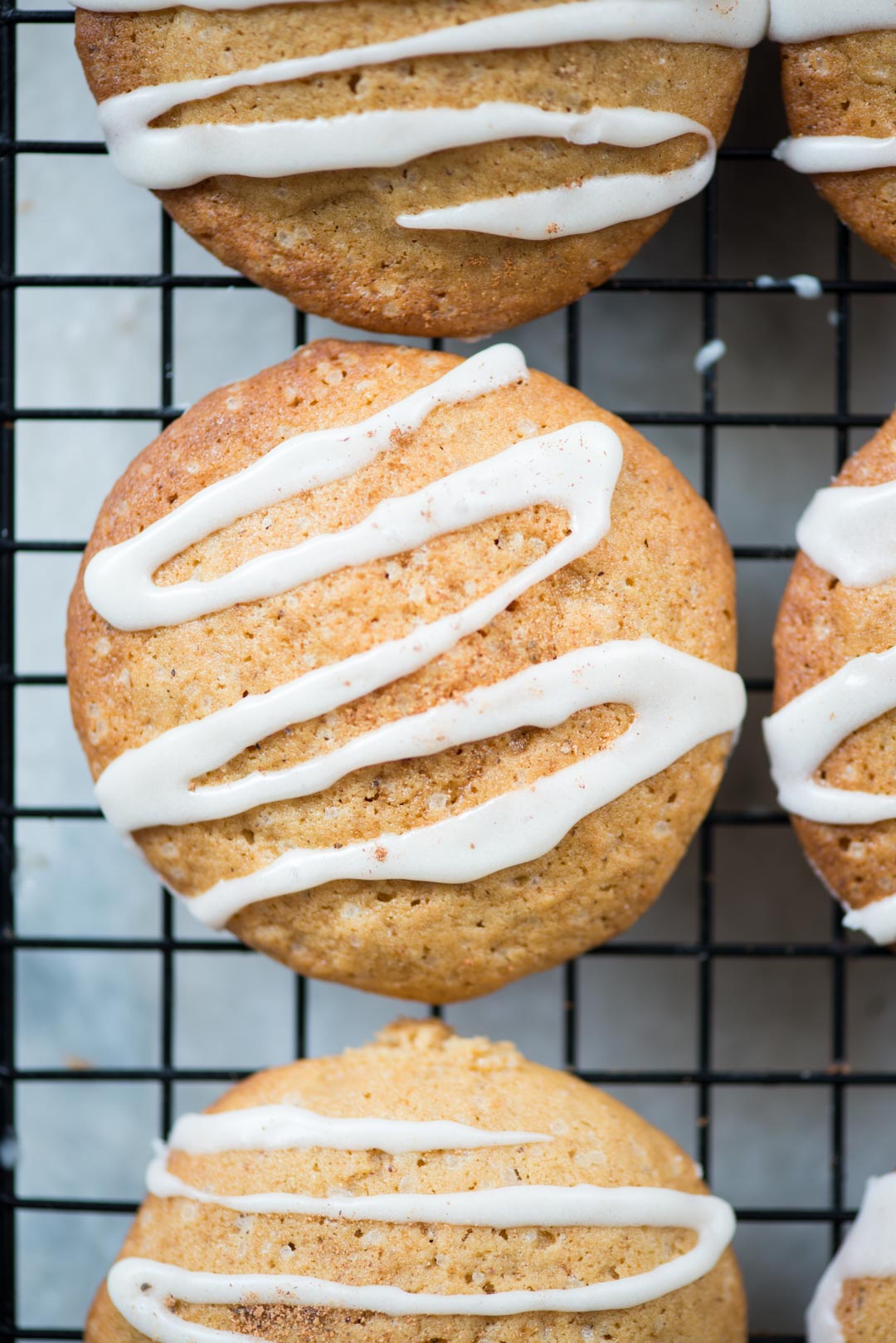 Soft Eggnog cookies with Eggnog Sugar glaze has the amazing flavour of eggnog and melt in the mouth. These eggnog cookies are perfect to ring in the holiday season. 