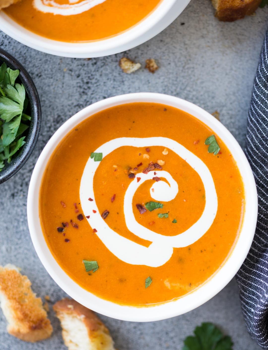 Thick and Creamy Tomato Bisque image