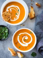 Creamy Tomato Bisque - The flavours of kitchen