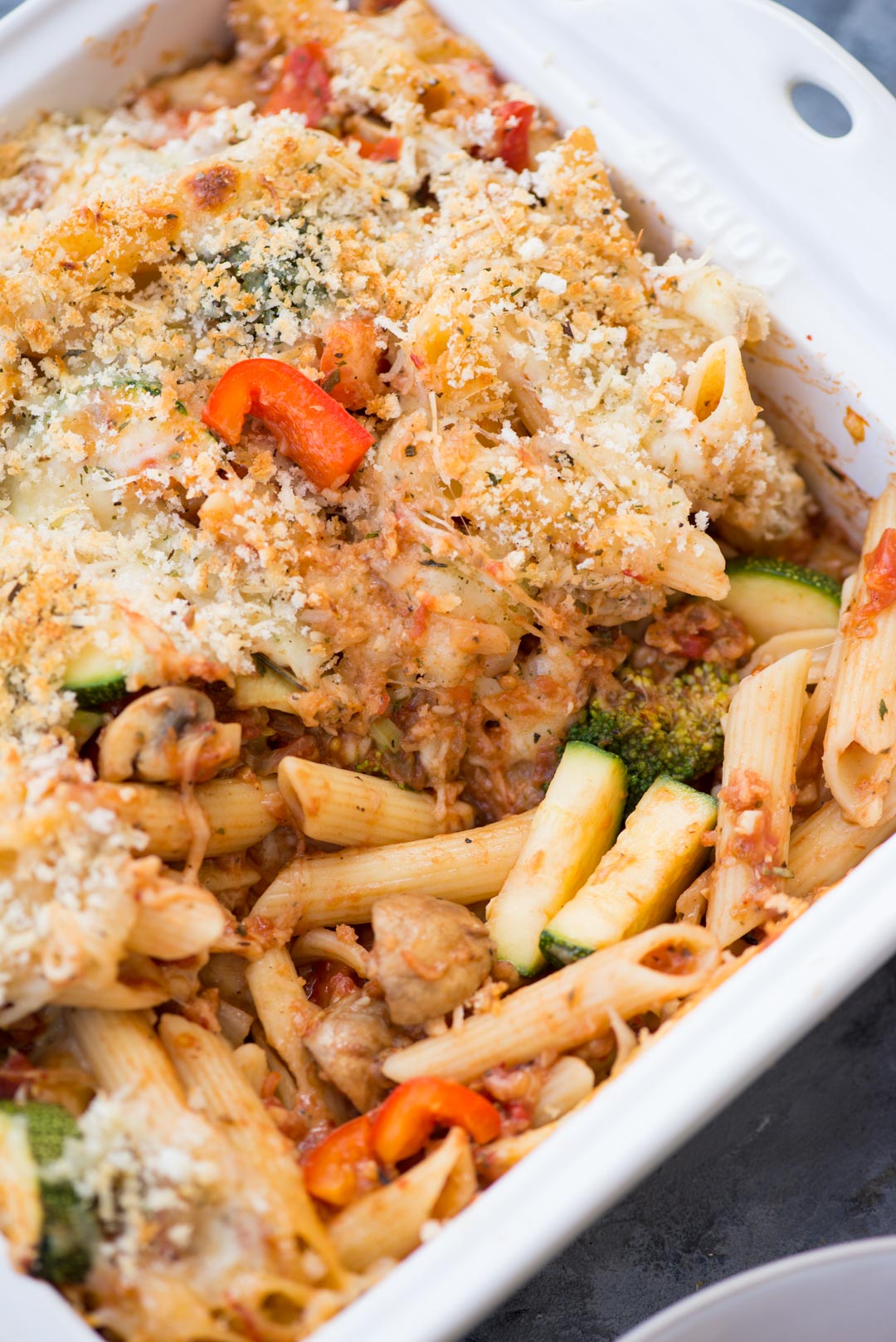 EASY VEGETABLE PASTA BAKE The flavours of kitchen