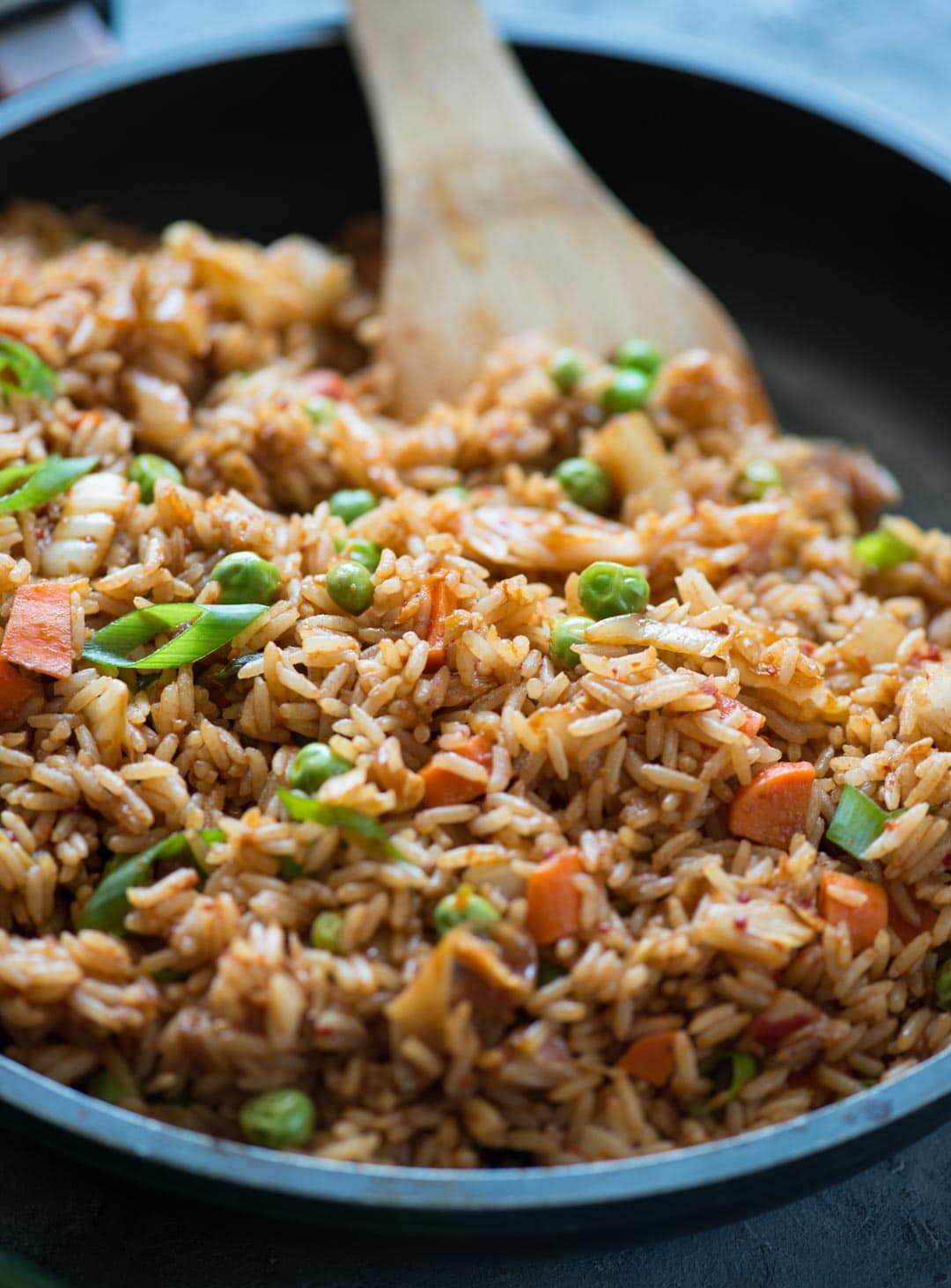 Kimchi Fried Rice - The flavours of kitchen