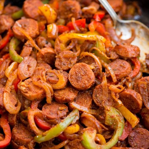 Italian Sausage and Peppers Skillet Recipe