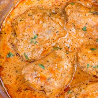 Instant Pot Chicken thighs in a creamy tomato sauce with juicy chicken thighs, buttery tomato sauce is incredibly delicious and takes less than 30 minutes to make.