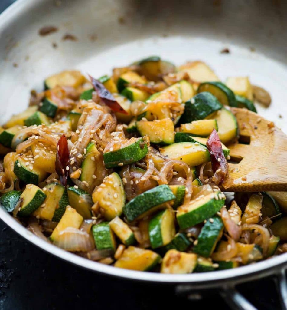 Zucchini Stir Fry The Flavours Of Kitchen