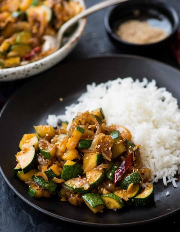 Zucchini Stir Fry The flavours of kitchen