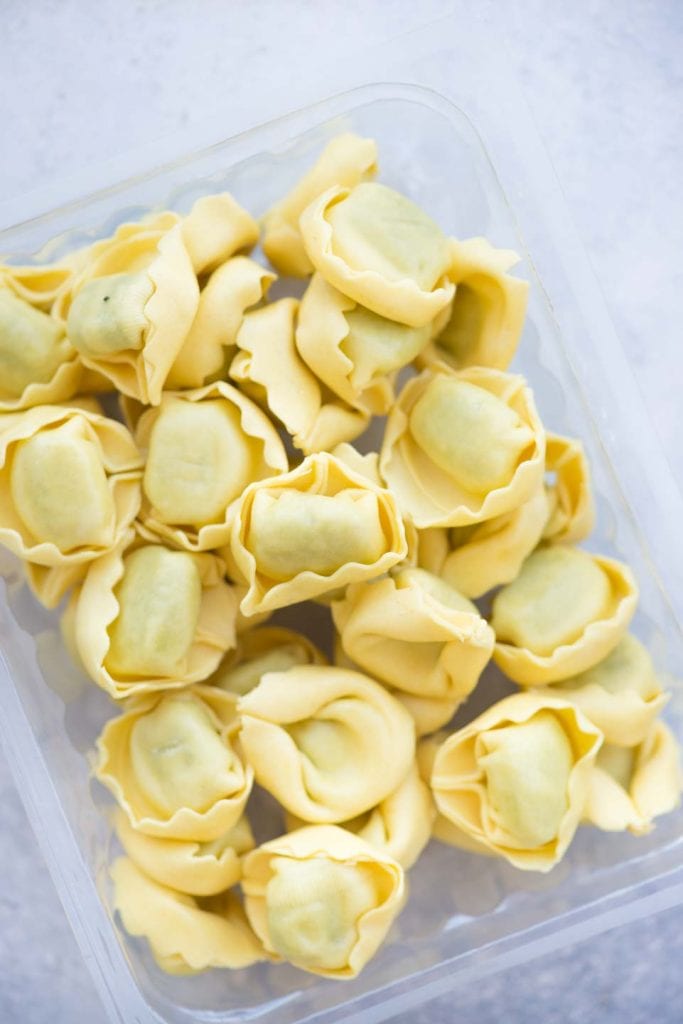 Creamy Bacon And Chicken Tortellini The Flavours Of Kitchen