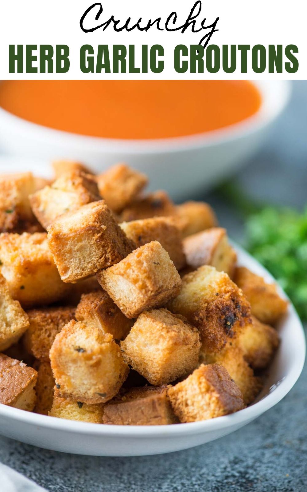 Homemade Garlic Croutons | The flavours of kitchen