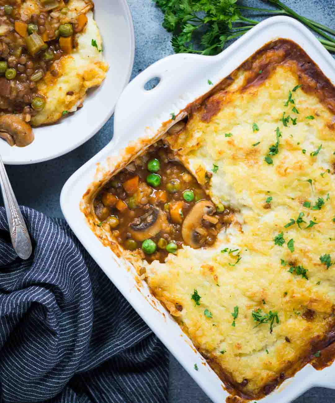 Vegetarian Shepherd&amp;#39;s Pie - The flavours of kitchen