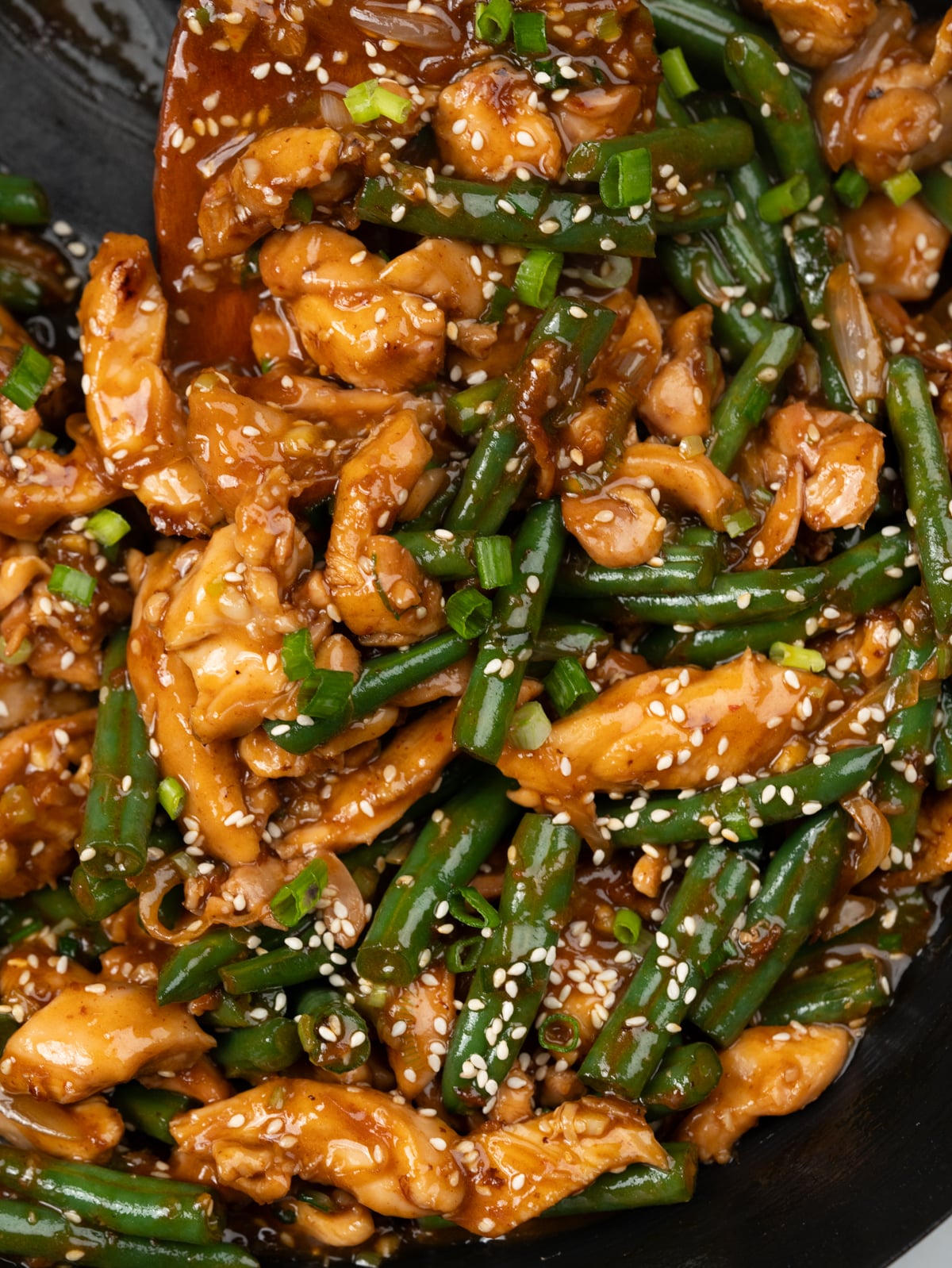Chicken And Green Beans Stir Fry - The flavours of kitchen