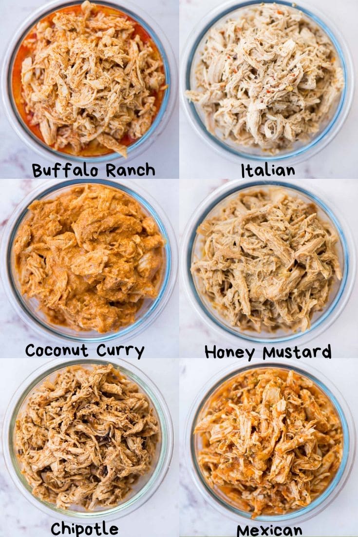 Shredded ranch discount chicken instant pot