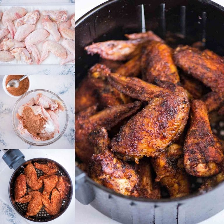 Air Fryer Chicken Wings (3 Ways) The flavours of kitchen