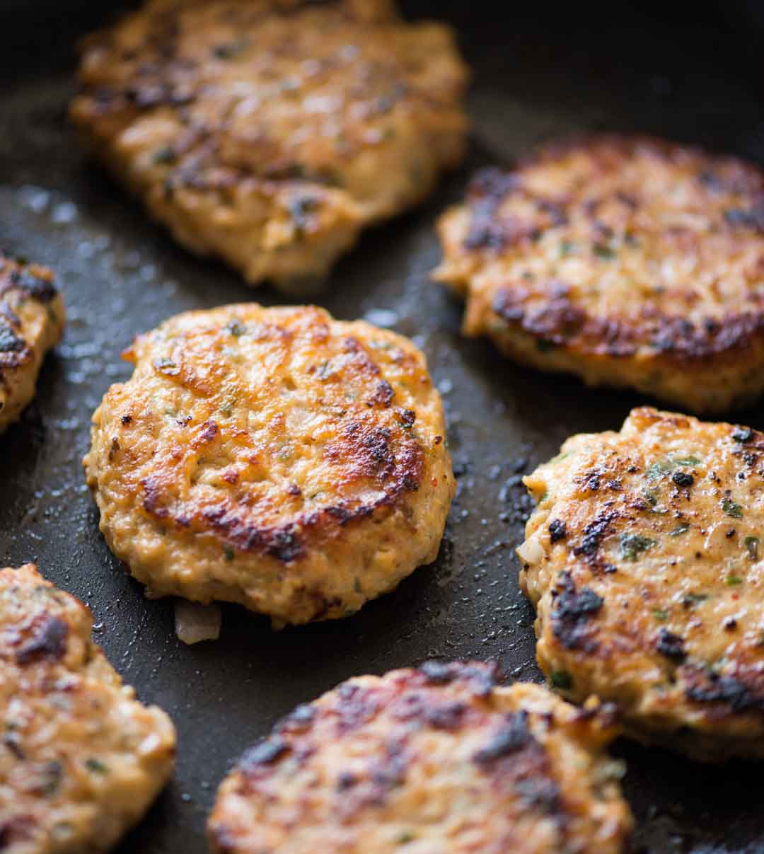 Cooking Chicken Patties