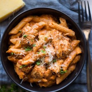 Chicken pasta done in Instant pot