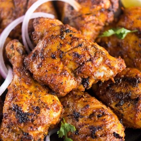 Tandoori Chicken (Oven & Stove Top) - The flavours of kitchen