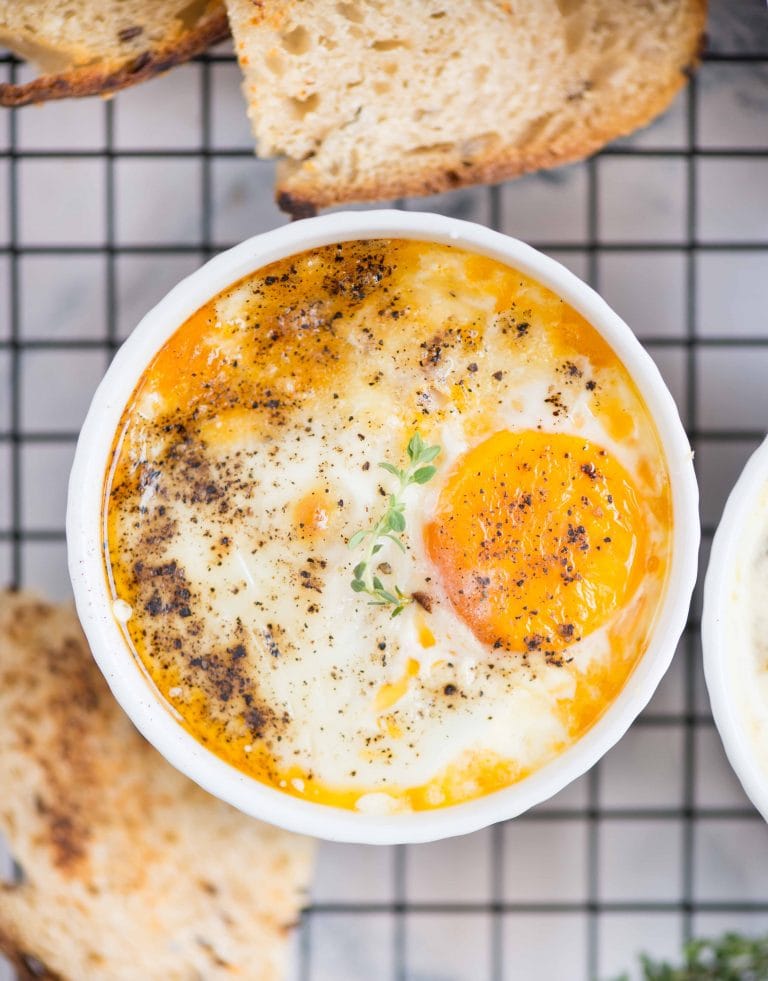 Baked Eggs - The flavours of kitchen