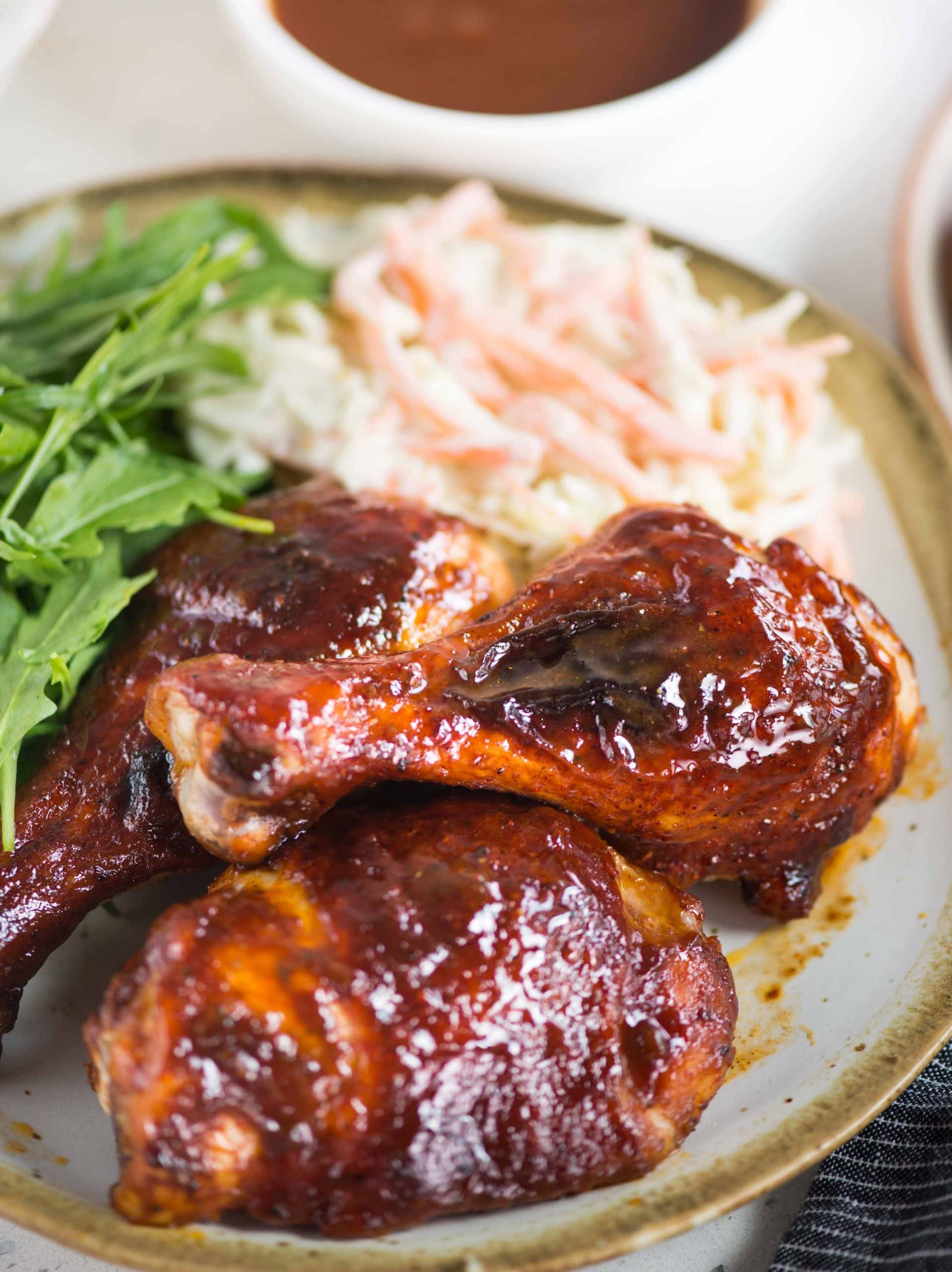 Marinated Moist Oven Baked Barbeque Chicken