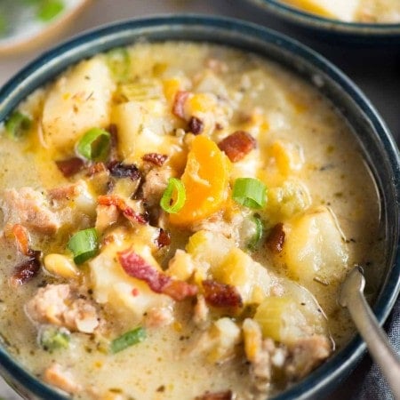 Instant Pot Potato Soup With Sausage - The flavours of kitchen