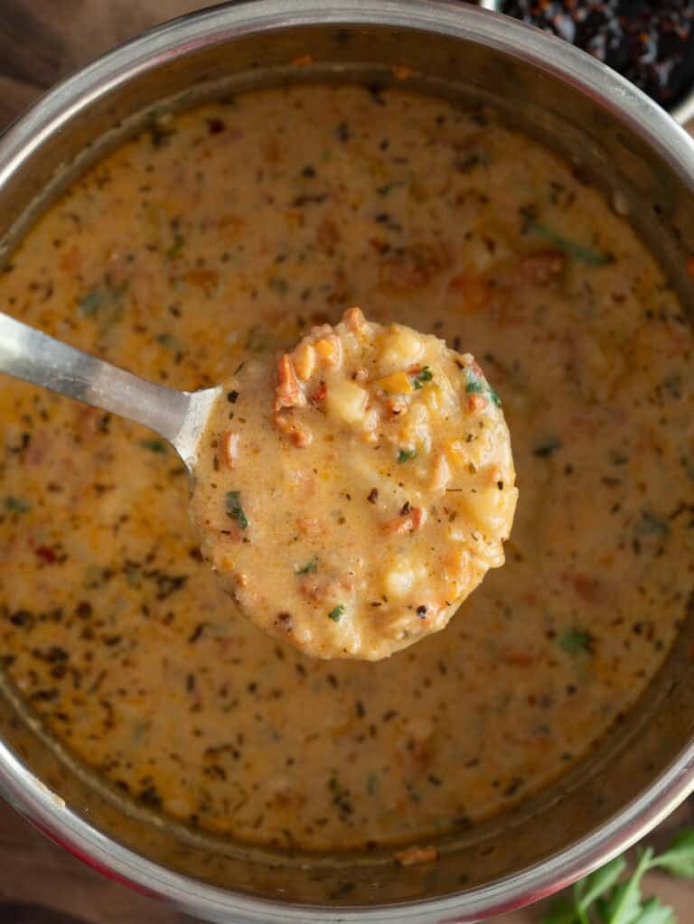 Instant Pot Potato Soup With Sausage