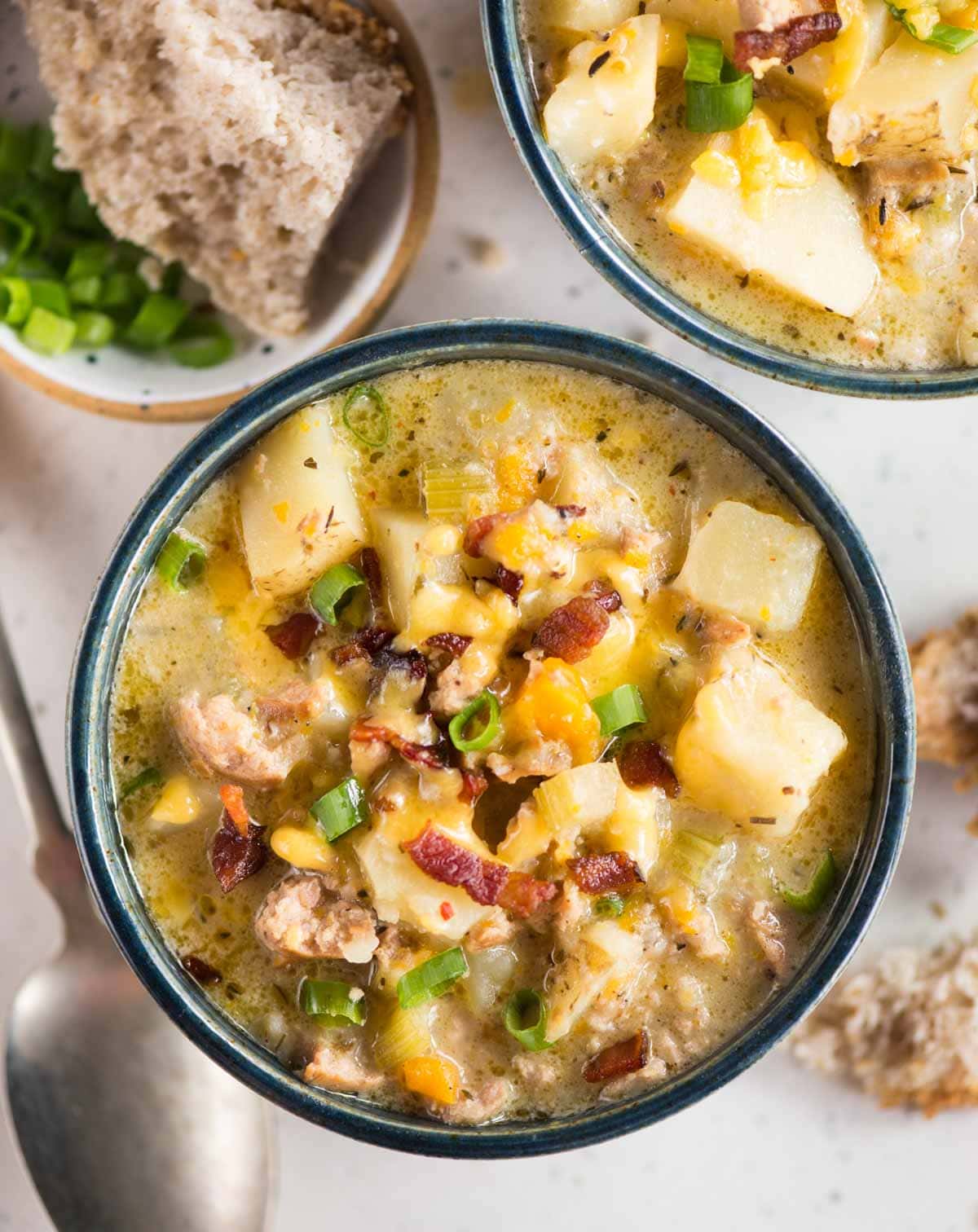 Instant Pot Potato Soup - Quick & Easy Recipe - DadCooksDinner