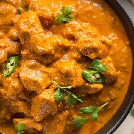 Slow cooker chicken coconut curry.