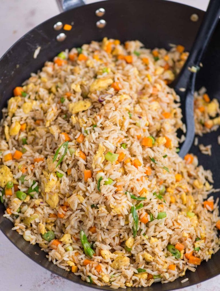 Egg Fried Rice - The flavours of kitchen